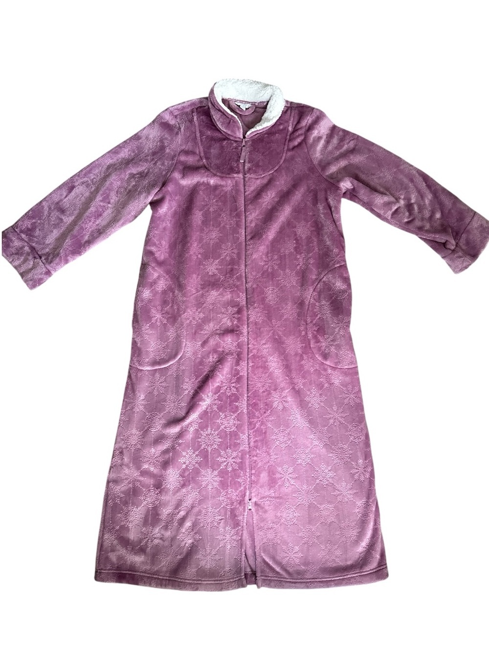 Charter Club Bathrobe Purple Size Large